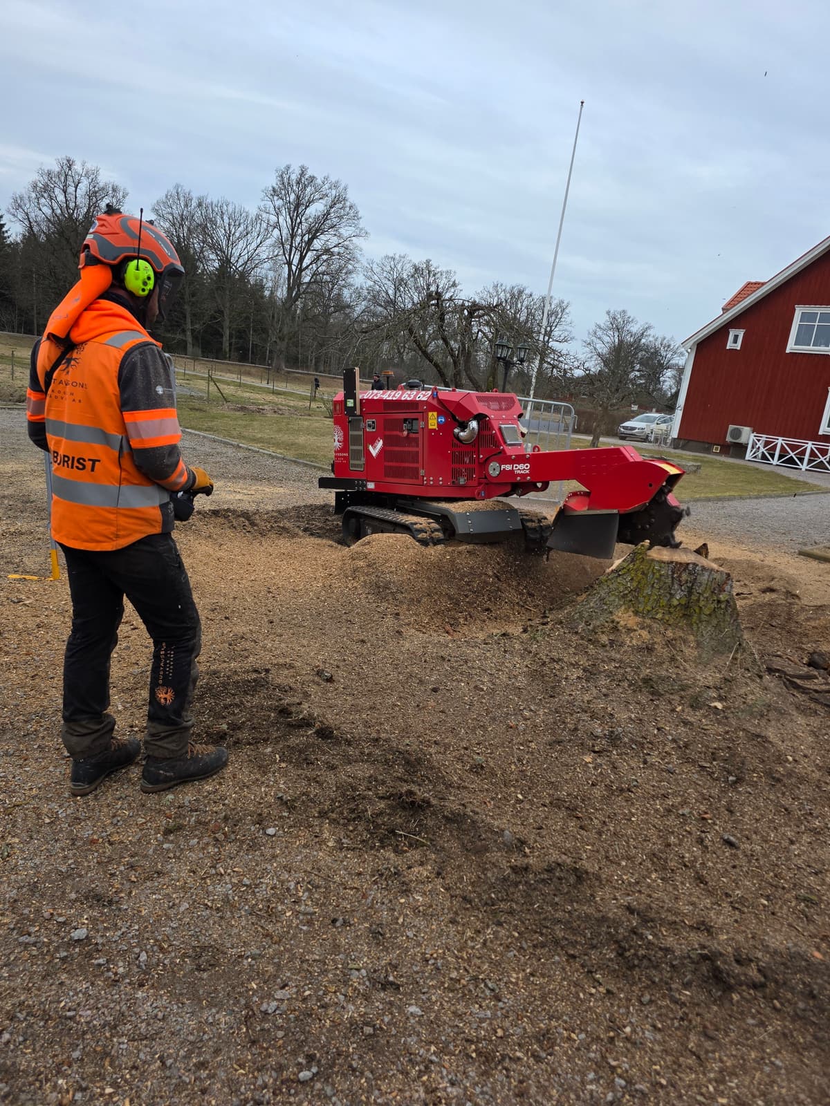 Projektbild 28 från trädvård och trädfällning utförd av Gustavssons Skog & Trädvård AB